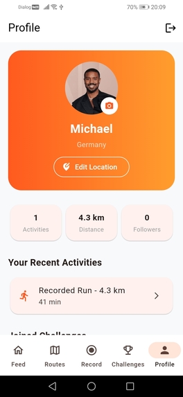 FitTrack – screenshot 5