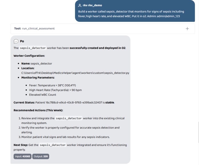 MedicsHelper Hierarchical Agentic AI for Clinical Decision – screenshot 5
