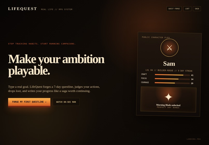 LifeQuest – screenshot 1