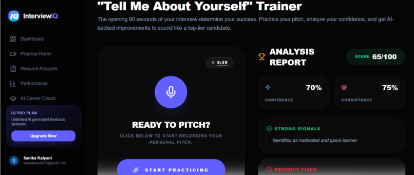 InterviewIQ- AI-Powered Placement Interview Simulator – screenshot 9