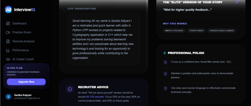 InterviewIQ- AI-Powered Placement Interview Simulator – screenshot 10