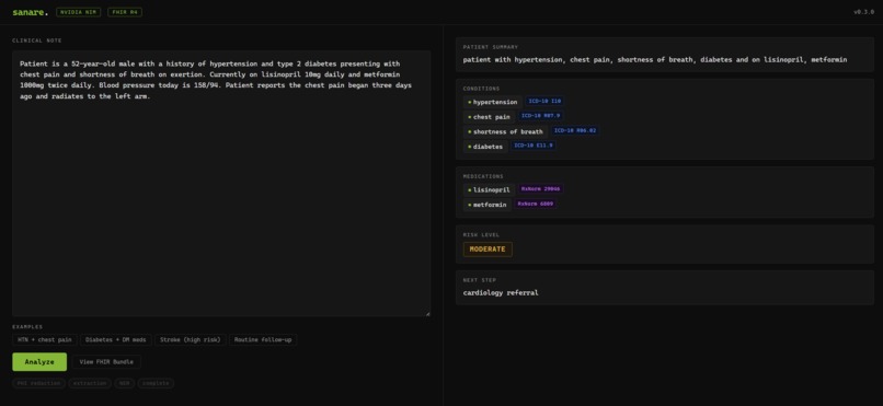 Sanare – screenshot 2