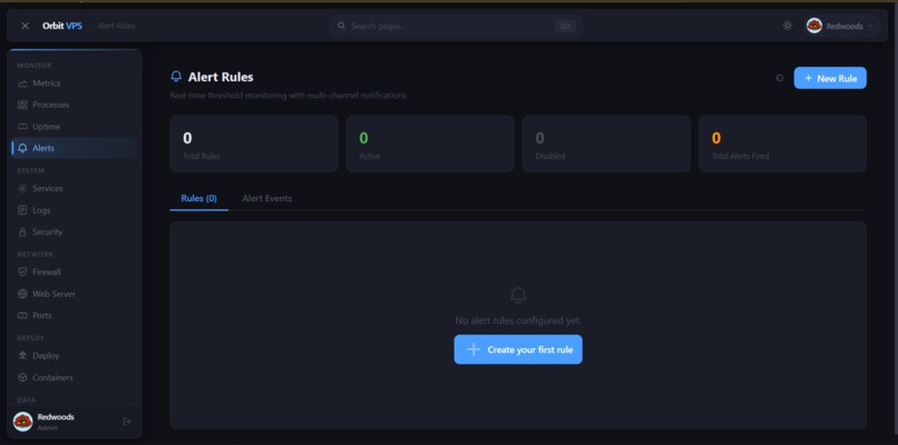 Orbit VPS – screenshot 1