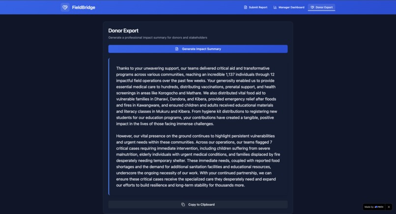 FieldBridge – screenshot 5