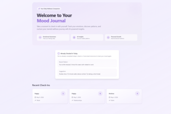 Mood Journal