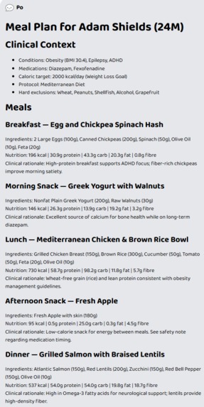 NutriPlan - Clinical Nutrition AI Agent System – screenshot 4