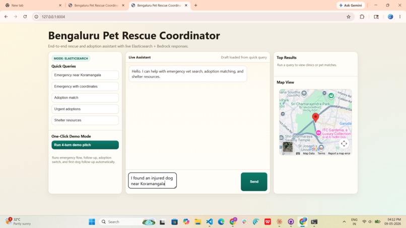 AI Pet Rescue and Adoption Co Ordinator – screenshot 3