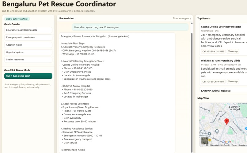 AI Pet Rescue and Adoption Co Ordinator – screenshot 4