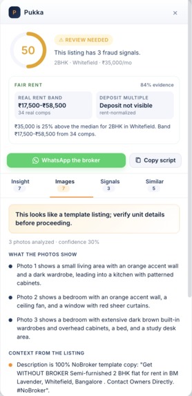 Pukka - It is a second-opinion tool for Bengaluru renters. – screenshot 3