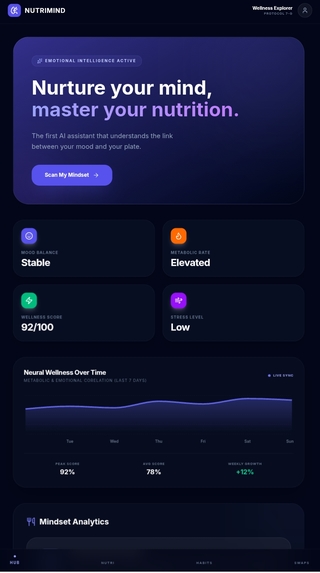 NutriMind AI – screenshot 1