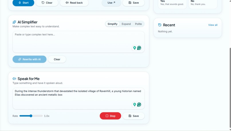 AccessVoice AI – screenshot 4