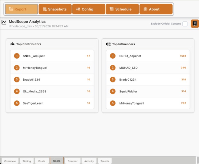 ModScope – screenshot 2