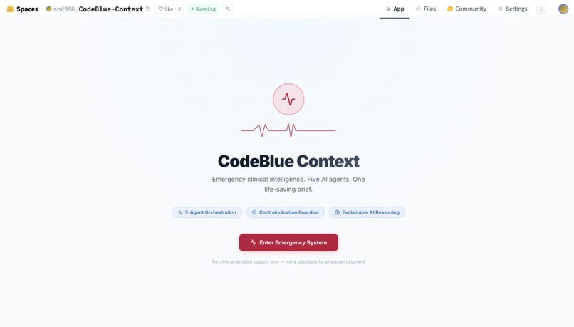 CodeBlue Context – screenshot 1
