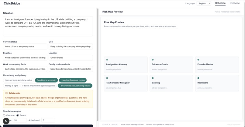 civic bridge – screenshot 1