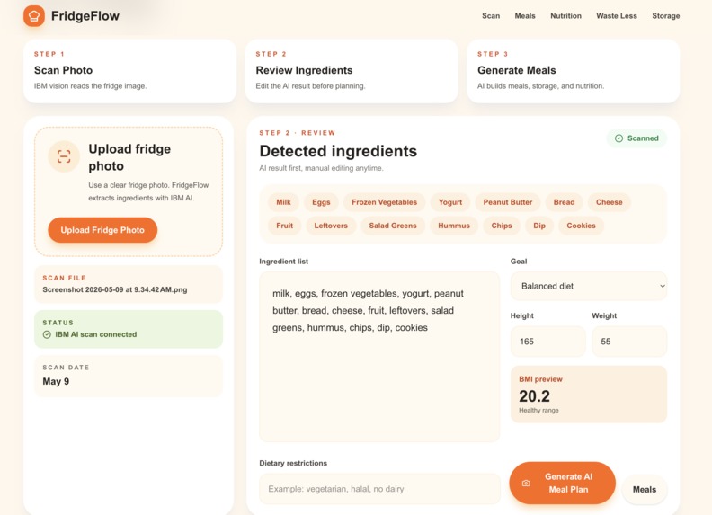 FridgeFlow – screenshot 1