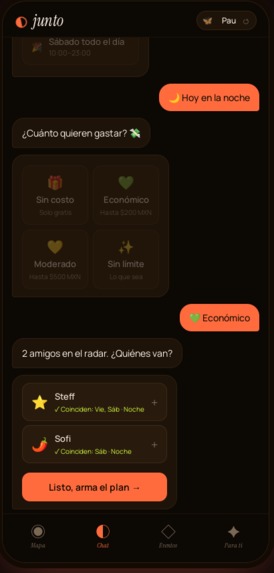 Junto App – screenshot 1