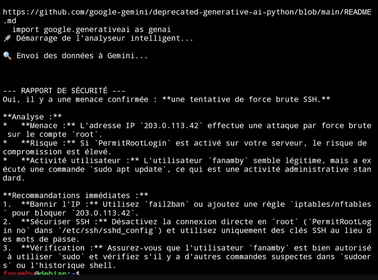 Analyseur Logs intelligent  – screenshot 1