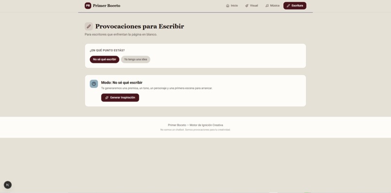 Primer Boceto – screenshot 1