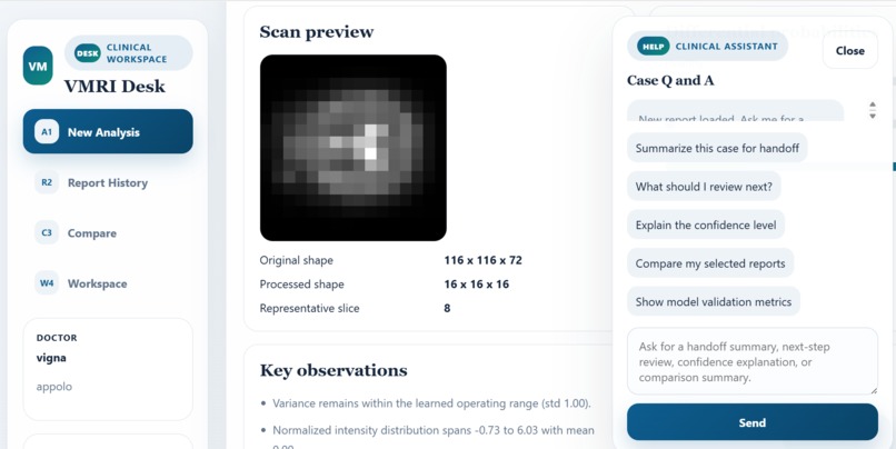MRI Brain Disease Detection App – screenshot 3