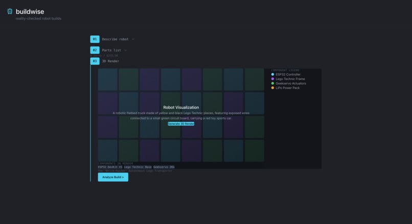 Buildwise – screenshot 3
