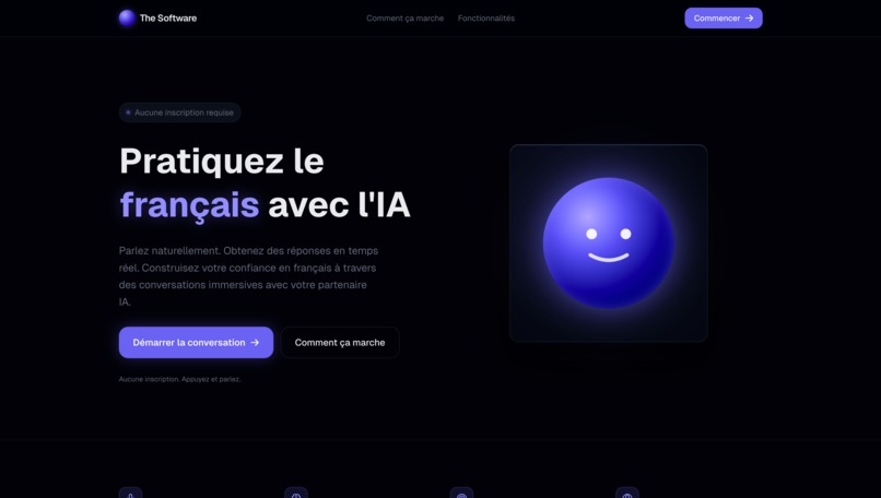 FRENCH AI CONVERSATION AGENT – screenshot 1