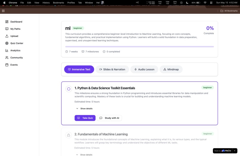NexusLearn – screenshot 3