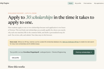 Scholarship Finder 