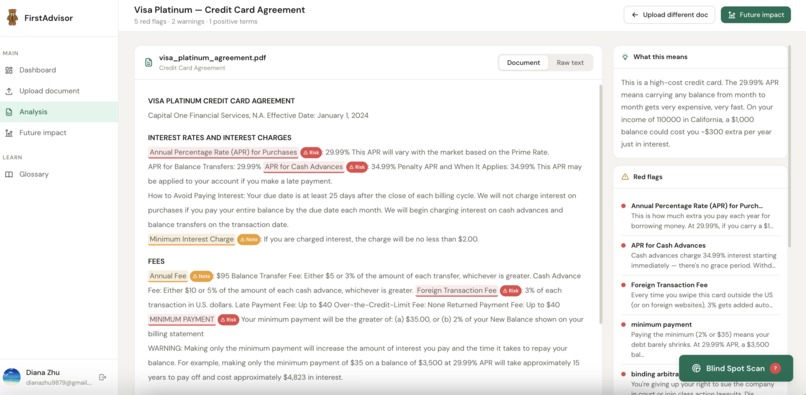 FirstAdvisor – screenshot 4