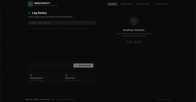 aegis insight  – screenshot 1
