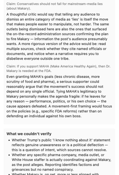 ClaimCheck – screenshot 5