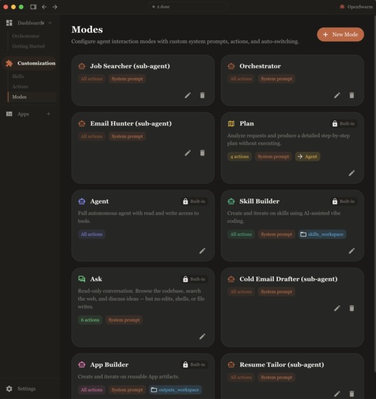 SwarmApply – screenshot 2