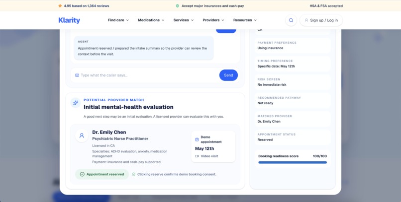 Voice AI Concierge – screenshot 1
