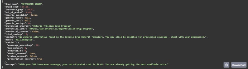 Benefit Bot – screenshot 3