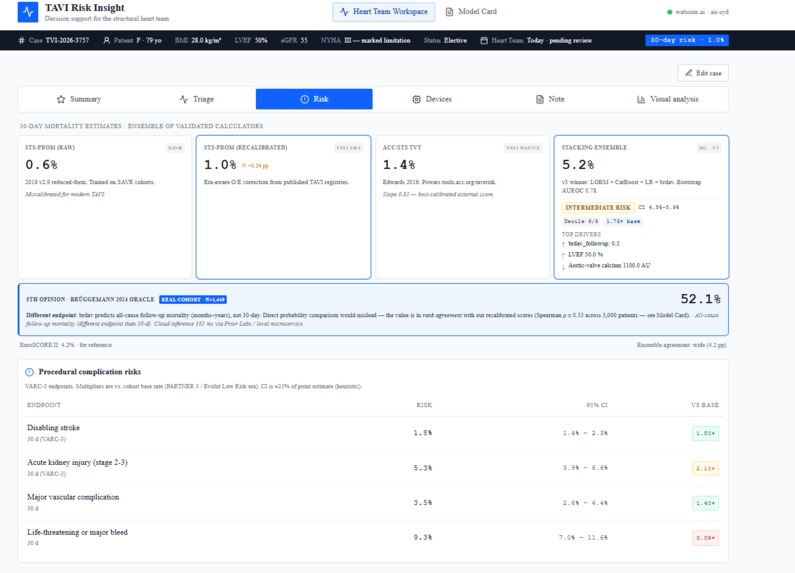 TAVI Risk Insight  – screenshot 4
