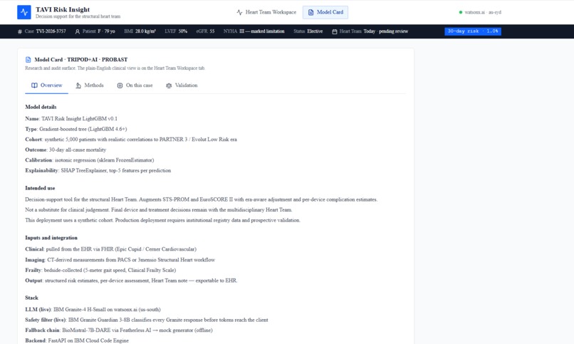 TAVI Risk Insight  – screenshot 8