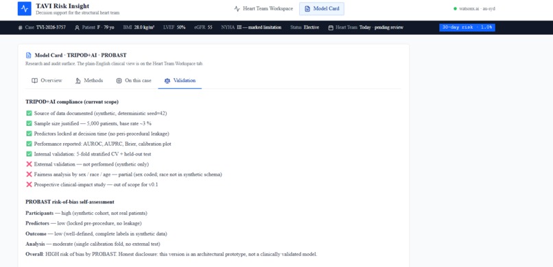 TAVI Risk Insight  – screenshot 9