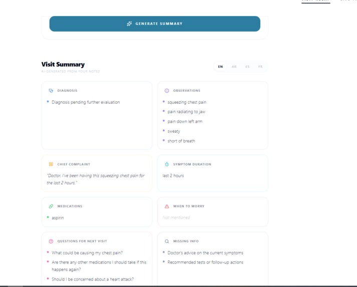 MedSpeak – screenshot 2