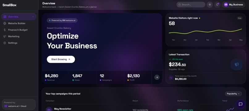 SmallBox – screenshot 1