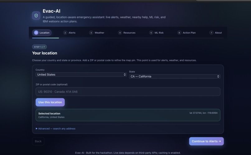 EvacAI – screenshot 1