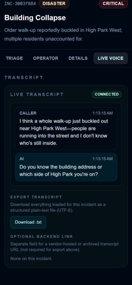 Emergency Command Center (ECC) – screenshot 1