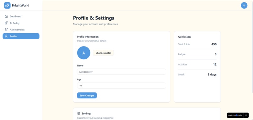 BrightWorld Kids – screenshot 1