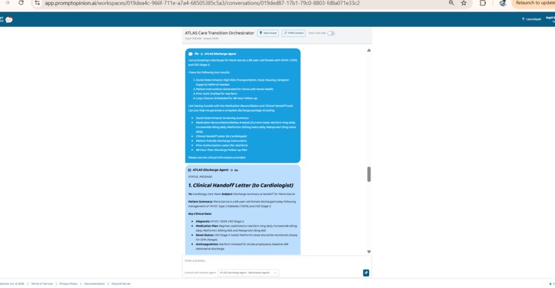 ATLAS — Autonomous Transition & Longitudinal Agent System – screenshot 2