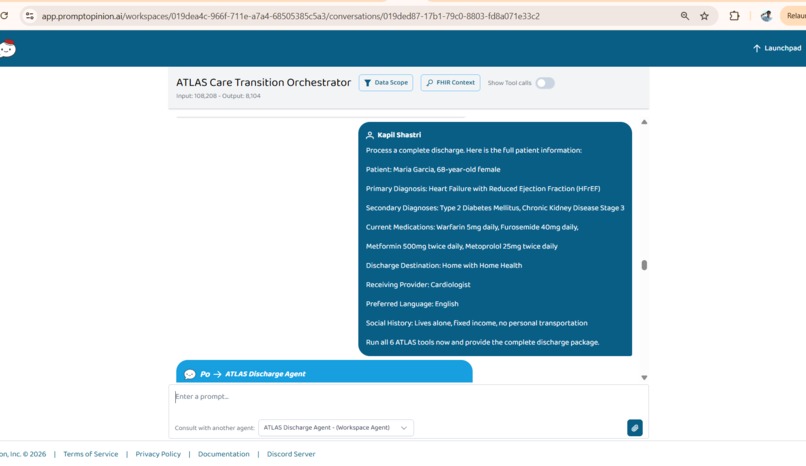 ATLAS — Autonomous Transition & Longitudinal Agent System – screenshot 4