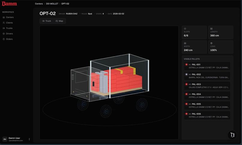 SmartTruck: AI-Powered Delivery Route Optimizer – screenshot 2