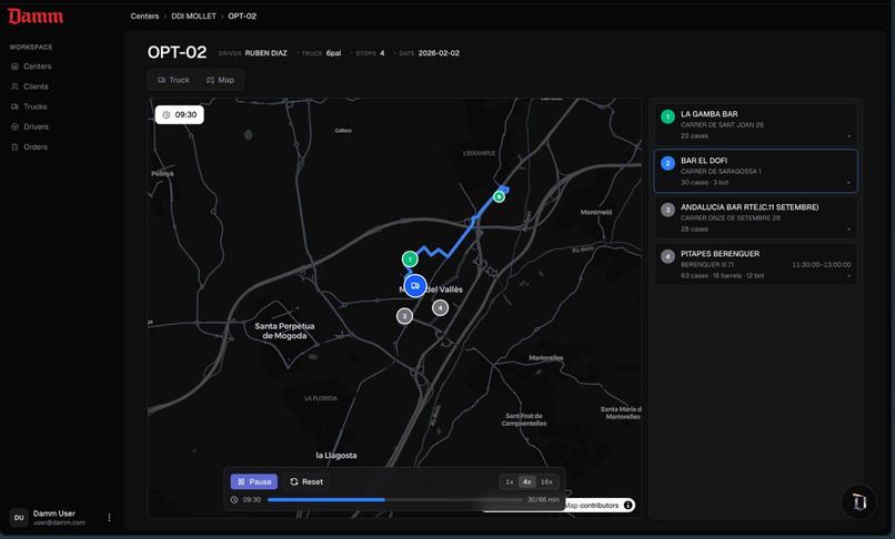 SmartTruck: AI-Powered Delivery Route Optimizer – screenshot 3