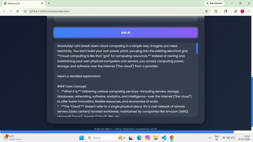 EduAssist AI – screenshot 3