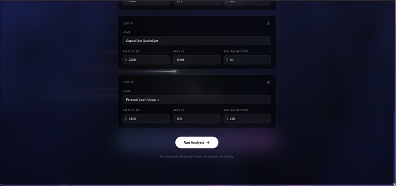 DebtClear – screenshot 5