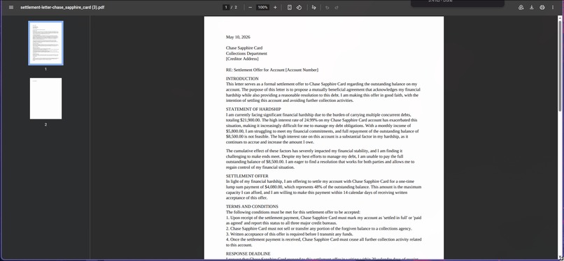 DebtClear – screenshot 9