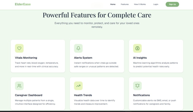 ElderEase — Accessible Healthcare for Independent Seniors – screenshot 3