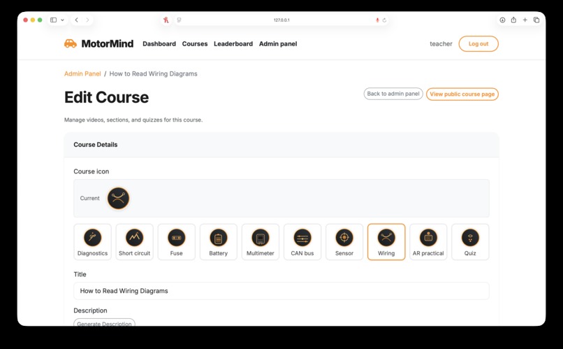 MotorMind – screenshot 4